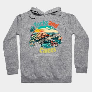 Turks And Caicos Islands Sea Turtle Hoodie